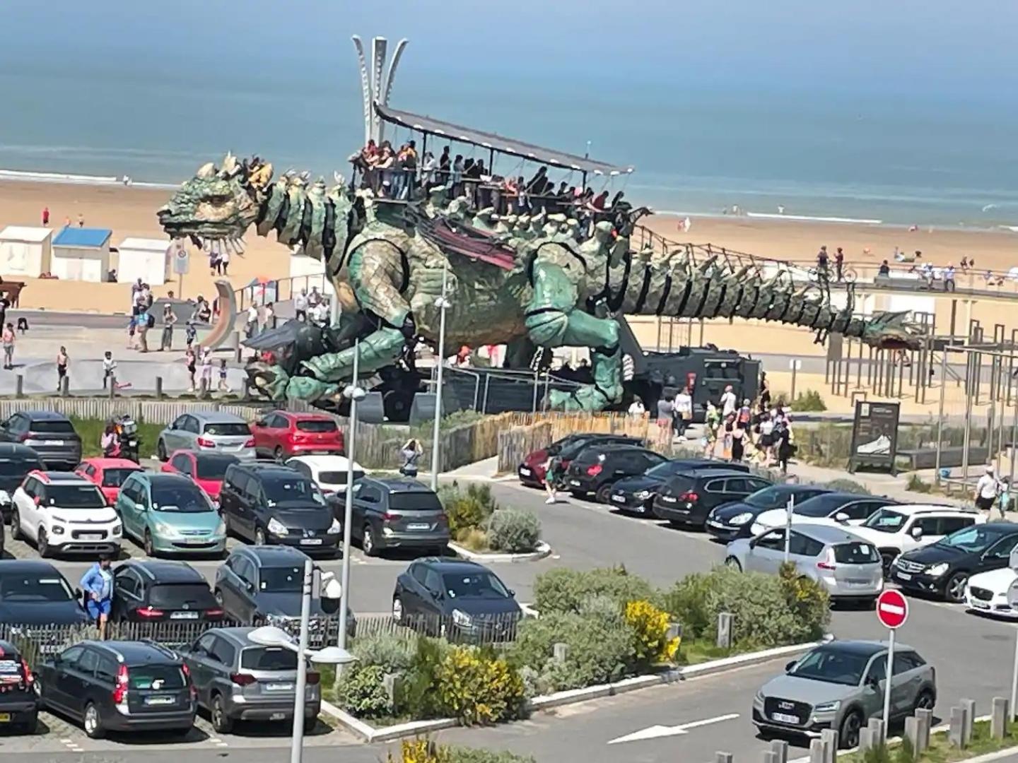 Studio-Calais Plage-Front De Mer Exterior foto